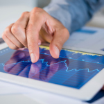 Monitoring different revenue streams with tablet